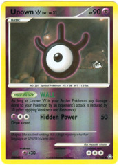 Unown W - 80/146 - Uncommon - Reverse Holo